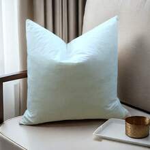 CLSUPER 18/20/21 Inch Square And 14x21 Inch Rectangular Pillow Inserts, Premium Duck & Goose Down Filled Cushion Cores, 100% Down-Proof Cotton Fabric, Ultra Fluffy Soft Quick Rebound, Low Odor Breathable Decorative Pillows, Suitable For Sofa, Bed, Home Decor - White - View 14