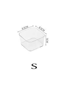 1/7/8 Pcs Clear Acrylic Cosmetic Organizer, With Drawers, Shelves, And Compartments, For Desktop Stationery Storage, Home Desktop And Drawer Storage Box, Back-To-School Essential - A - View 11