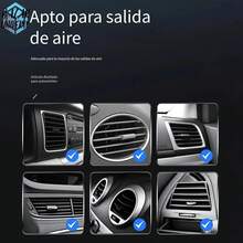 Soporte Cargador Inalámbrico para Auto S11 con Sensor Automático, Apertura y Cierre con una Mano, Carga Rápida de 15W, Compatible con iPhone,  y Más, Giratorio 360° para una Visión Perfecta - A - Ver 7