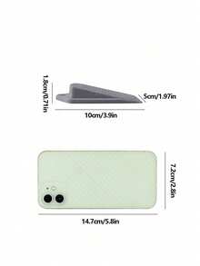 Rubber Wedge Door Stops, Convenient Mouse-Style Design, Door Stopper, Door Wedge, Door Stop Holder, Protector, Baby Safety Door Stopper, Home Office Door Stopper - Multi-color - View 5