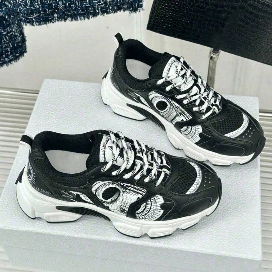 Women Casual Shoes - 黑色 - 查看 1