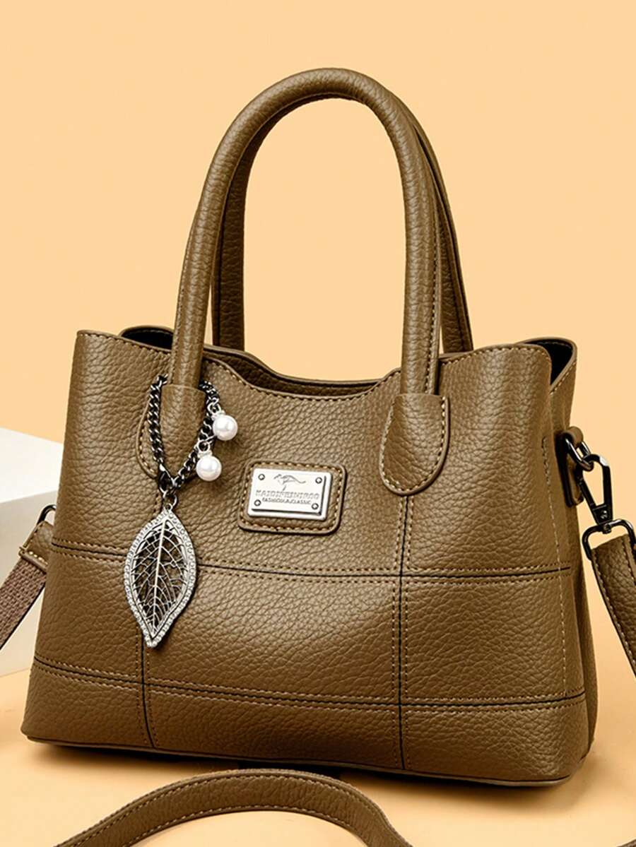 KAIDIFEINIROO 2026 Fashionable Large Capacity Women's Crossbody Bag Stylish Handbag Multi-Compartment Shoulder Satchel PU Material