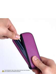1PC For IQOS ILUMA/ILUMA I Protective Case, 360-Degree Full Coverage Protective Cover, Precise Hole Position, Selected Fine PU Leather Material, Comfortable Hand Feel, Good Scratch And Wear Resistance, Buffers Impact From Collisions, Anti-Drop, Multiple Colors Available, Minimalist Elegant Fashion, Thin And Fit Shell, Easy To Carry, Suitable For Personal Use And Gift - ILUMA/ILUMA I - View 7