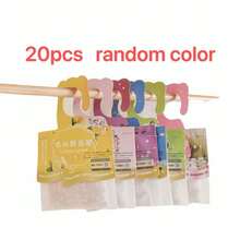 20pcs Hanging Scented Sachets With Hooks, Suitable For Wardrobe, Closet, Drawer, Shoe Cabinet, Car, Bathroom And Home Storage Space - Scented Sachet - View 11