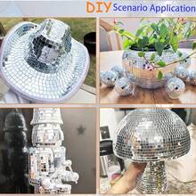 Self-Adhesive Real Glass Craft Mini Square And Round Mirror Mosaic Tiles/Stickers, For DIY Handmade Decoration, 4 X 4mm, 5232pcs (Silver) - 5232pcs Glass - View 6
