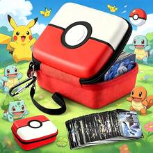 1pc Pok é Mon Themed Pok é Ball Hard Shell Storage Box Suitable For Trading Cards, Small Items, Super Large Capacity, Pok é Mon Enthusiasts Preferred Pok é Ball Decoration Storage Box, Perfect Birthday Gift, Small Surprise - Multicolor - View 1