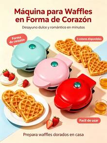 Waffle Makers - Red - View 4