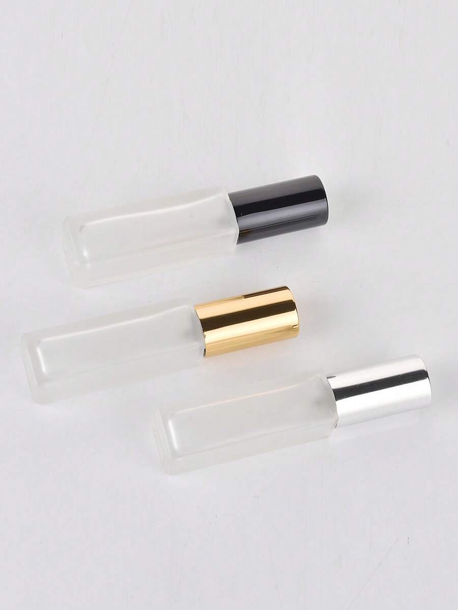 2pcs|5pcs|10pcs Frosted 10ml Square Glass Dropper Roller Spray Bottle ...