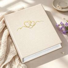 1pc 6-Inch 200-Sheet Photo Album, New Foil Pattern Insert-Style Family Photo Collection, Large Capacity Photo Storage Book, Family And Student Photos, Winter Christmas Valentine's Day New Year Gift - 1PC - View 9