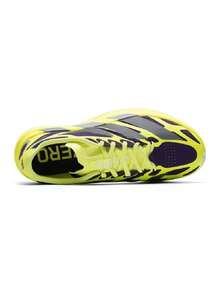 Adidas Sepatu Lari Pria ADIZERO EVO SL M 2026 Sepatu Lari Latihan Balap Pelat Karbon Baru Musim Panas KI4772 - Ungu Plum Aurora/Abu-abu Besi Metalik Terang/Kuning Fluorescent Terang - View 9