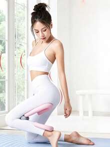 Household Leg‑Shaper, With Soft Foam Pads That Will Not Hurt Your Skin, Multiple Color Options, Portable, For Exercising Inner Thighs, Shaping And Slimming Legs, Allowing You To Work Out Anytime At Home. - Random Color - View 3