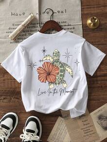 Women T-Shirts - 白色 - 查看 2