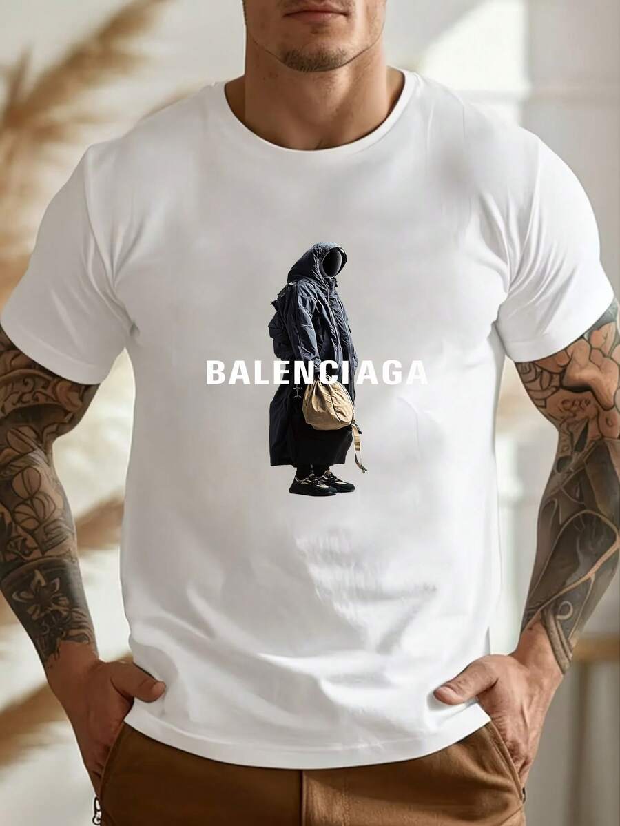 Men T-Shirts - 白色 - 查看 1