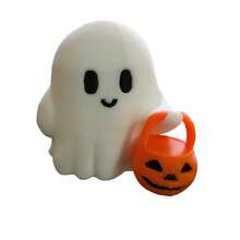 1pc Halloween Ghost Desktop Decor Accessory, Ghost Desktop Ornament, Ghost Scenery Material, Halloween Theme Handmade Decoration And Accessory, Suitable For Home Decor And Holiday Party Arrangement (Not A Children's Toy) - Multi-color - View 12