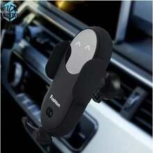 Soporte Cargador Inalámbrico para Auto S11 con Sensor Automático, Apertura y Cierre con una Mano, Carga Rápida de 15W, Compatible con iPhone,  y Más, Giratorio 360° para una Visión Perfecta - A - Ver 4