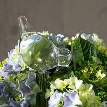 Glass Plant Watering Globes, Self Watering Globes Bird Shape, Self Watering Planter Insert, Plant Watering Devices, Automatic Plant Waterer Indoor, Watering Bulbs, 3 Packs - A - View 8