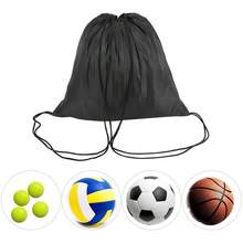 1pc Single Ball Bag, Balls Storage Bags, Drawstring Sling Backpack For Soccer Basketball Football Volleyball Rugby - Multicolor - View 8