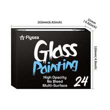 FLYSEA 24/36 Dual Tip Fine & Brush Pen Set | For Rocks, Fabrics, Wood, Glass & More, Perfect For DIY Crafts & Creative Art Projects With Bright Smooth & Quick-Dry Ink - Sets - View 6