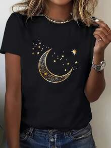 Women T-Shirts - Black - View 11