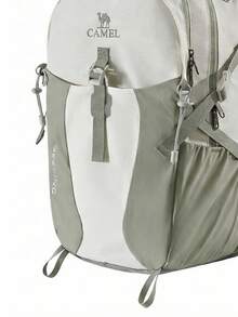 CAMEL CROWN Foldable Large Capacity Travel Bag Backpack Short Distance Travel Fitness Storage Bag - Light Khaki - View 3