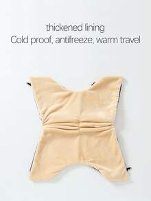 1pc Baby Stroller Handle Warm Cover Gloves, Winter Stroller Accessories, Thermal Lined Windproof Waterproof Cold-Proof Stroller Hand Warmer - Multicolor - View 7