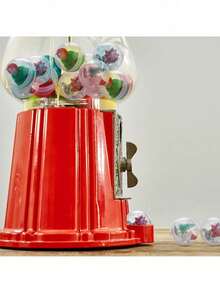 10pcs/50pcs Clear & Colorful Round Empty Capsules - Suitable For Gumball Machines/Candy Machines, Can Be Used As Party Favors, Prize Containers Or Surprise Gift Boxes (Perfect For Back To School, Valentine's Day, Halloween, Thanksgiving, Christmas Games) - A - View 8
