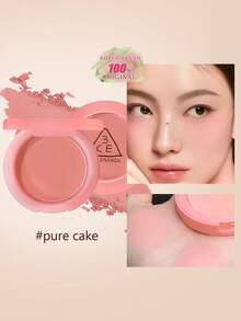 3CE Mood Recipe PureCake 腮紅 Peach Splash，絲絨慕斯霧面，柔滑易暈染，控油提亮，持久不褪色，防暈染，輕盈，適合新手，K-Beauty 韓系彩妝，Olive Young，禮品 - PureCake - 查看 2