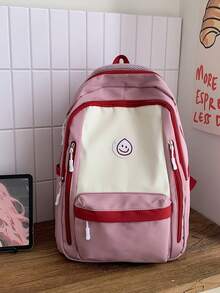 This Stylish, Large-Capacity Backpack Is Suitable For Various Occasions, Including Commuting. It'S The Perfect Gift For Teenagers. - Multicolor - View 10