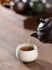 choxila 1 Set/5 Buah Cangkir Teh Cangkir Kopi Set Teh Kung Fu Lima Warna Mangkuk Teh Kecil Keramik Kasar Set Kotak Hadiah - Piala Lima Elemen - View 6