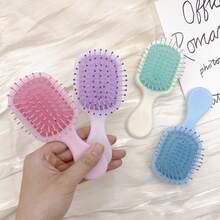 Mini Hair Brush; Simple And Cute Airbag Brush; Massage Brush; Children's Girl's Home Use Portable Hair Comb - / - View 2