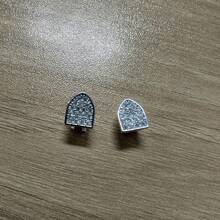 中性款單顆牙齒烤架，嘻哈亮面水鑽牙齒烤架，水鑽牙飾，立方鋯石水鑽單顆牙齒烤架，適合萬聖節、派對、夜店、饒舌歌手、Cosplay - 彩色 - 查看 10