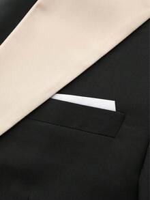 Men's 3-Piece Suit, Blazer + Vest + Trousers, Fashionable And High Quality, Suitable For Weddings, Parties Or Formal Events - Beige - View 8