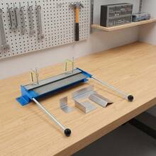 Adjustable 0‑90° Metal Bending Tool, Table Mount Sheet Bender, Easy Assembly For Metal Roofing Fabrication - B - View 10