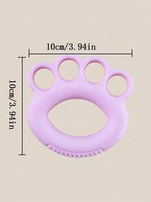 1pc Hand Grip Strength Trainer With Independent Finger Exerciser And Soft Silicone Hand Grip, Suitable For Home Fitness Training - Multicolor - View 6