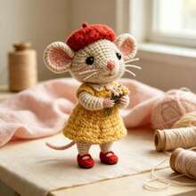 1pc Crochet Kit (Materials Only. Simple Hand Crocheting Needed)Beginner-Friendly DIY Kit With Step-By-Step Guides & English Manual.Lovely Design For Home Decoration, Ideal Creative Gift For Birthdays & Festivals. - DIY Crochet Kit - View 6