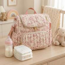 Double Layer Cosmetic Storage Bag, Colorblock Handheld Makeup Bag, Large Capacity Toiletry Bag, Suitable For Travel And Outings, 2 Colors Available - Multicolor - View 11