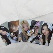 5pcs/Set Aesthetic Photo Cards Greeting Cards Fan Made - Multicolor - View 7