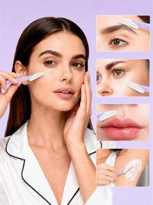 24PCS/12pcs/6pcs/3pcs/1pc Eyebrow Shaving Set Designed For Women And Men, Includes Storage Box With Safety Cap, Eyebrow Trimmer For Trimming And Shaping Beautiful Eyebrows, Facial Hair Removal Razor, Washable And Reusable, Suitable For Facial And Body Hair Removal, Essential Tool For Hair Salon, Makeup And Beauty Industry And Daily Use, Beauty And Travel Accessory - Multicolor - View 6