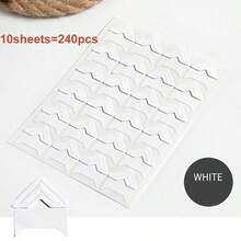 Self-Adhesive Photo Corner Stickers, Vintage Kraft Paper Photo Corner Stickers, Suitable For DIY Scrapbooking, Photo Albums, Travel Journals, Memory Books Or Diary Photo Protection Decoration, Back To School Season - Set - View 16