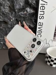 LissKas 1pc Cute Cartoon Astronaut Pattern One-Piece Lens Film 9H Hardness Full Coverage Anti-Explosion Anti-Scratch Phone Camera Protector Film Compatible With IPhone 18/17 Pro Max Bubble-Free Matte Anti-Fingerprint Suitable For Large Hole Phone Cases - Clear - View 7