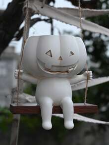 Artesanías de resina, decoración colgante de calabaza blanca y naranja, decoración del hogar, decoración del hogar de otoño, decoración del hogar de estilo moderno para días festivos - Colección de calabazas - Ver 10