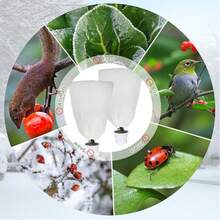 8pcs Plant Covers Winter Frost Protection, 47.2" X 31.5" (Approx. 119.2cm X 81.5cm) Outdoor Plant Frost Blanket With Drawstring - Multiple Styles - View 2