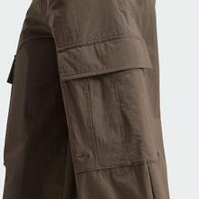 Adidas Spring/Summer Women's Classic Sports Pants, Cargo Pants With Multiple Pockets, Comfortable Casual Long Pants JD4785 - Dark Brown Green - View 3
