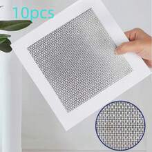 10/5/1pc Drywall Repair Aluminum Alloy Wall Patch, Fiber Mesh Covered Galvanized Sheet, Metal Patch With Extended Self-Adhesive Mesh For Drywall Hole Repair - A - View 2