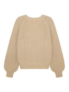 Women's Ribbed Knit Cardigan Sweater, Long Sleeve Button Front Casual Top For Fall Fashion - Khaki - View 6