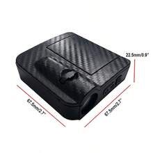 Luz de bienvenida para puerta de coche, proyector de patrón de corazón LED, lámpara de charco con sensor de luz inteligente encendido/apagado automático, accesorio de decoración interior de coche inalámbrico sin taladro - Corazón entrelazado - Ver 2