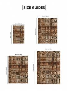 1pc Retro Animal Print Wall Art, Leopard Zebra Mixed Pattern Glass Block Texture Poster, Vintage Brown Earth Tone Aesthetic Home Decor Canvas Painting Prints For Wall, Best Gift Choice - Multi-color - View 8