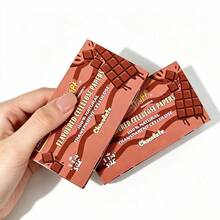 2 Packs New Chocolate Flavor Transparent Rolling Papers, Plant Cellulose Thin Transparent Paper, Portable 78MM Size Flavored Rolling Papers Hand Rolling Tool, Smoking Accessories - View 11