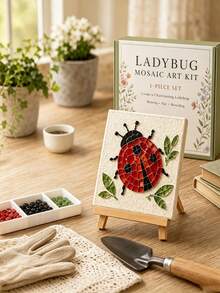 DIY Mosaic Art Kit For Adults Beginners,Complete Handmade Mosaic Craft Supplies With Easel,Creative Home Decor Art Project,Perfect Gift For Art Lovers - Multicolor - View 6