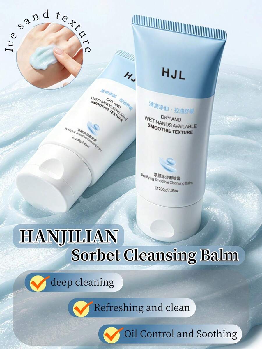Sáp tẩy trang Sorbet HANJILIAN - Xanh nhạt - Xem 1